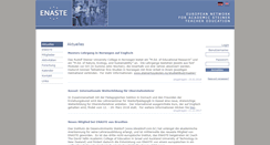 Desktop Screenshot of enaste.com